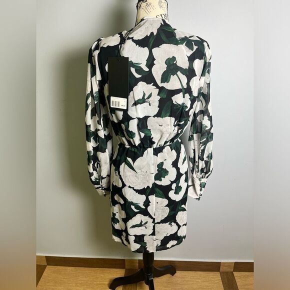 The Kooples SHORT PRINTED Floral DRESS NWT Size 1= Size S = US 4 - Picture 7 of 16